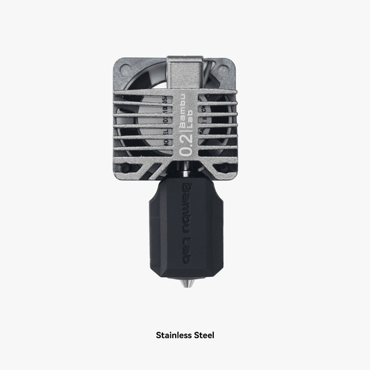 Bambu Lab Complete Hotend Assembly with Stainless Steel Nozzle -0.2mm P1P,P1S (FAH004-P)