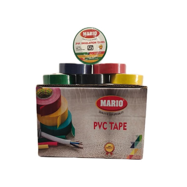 Mario PVC Insulation Tape -Black Colour