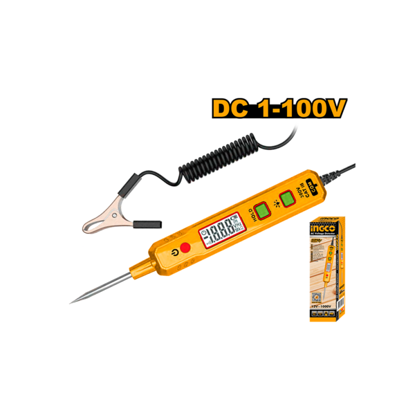 INGCO HSDT417506 Automotive Circuit Voltage Tester DC 1-100V