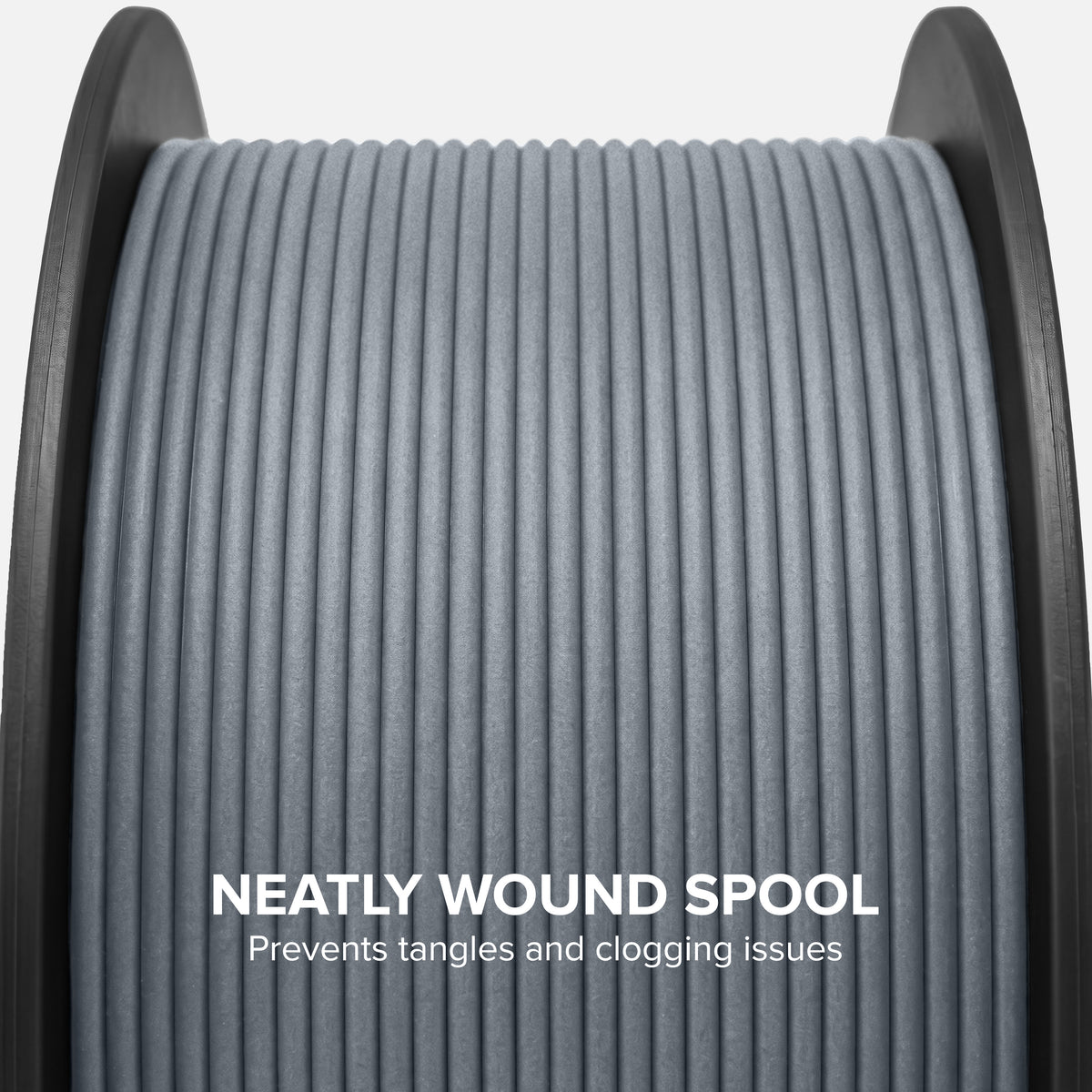 Numakers PETG-CF Filament – Volcanic Rock Gray – 1.75 mm / 1 kg