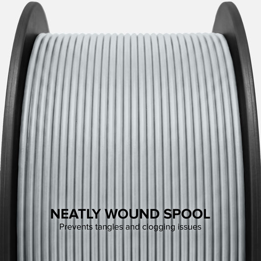 Numakers PLA+ Light Gray filament spool, second view