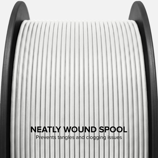 Numakers PLA+ Pure White filament spool, second view