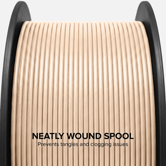 Numakers PLA+ Ivory filament spool, second view
