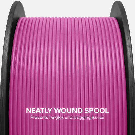 Numakers PLA+ Magenta filament spool, second view