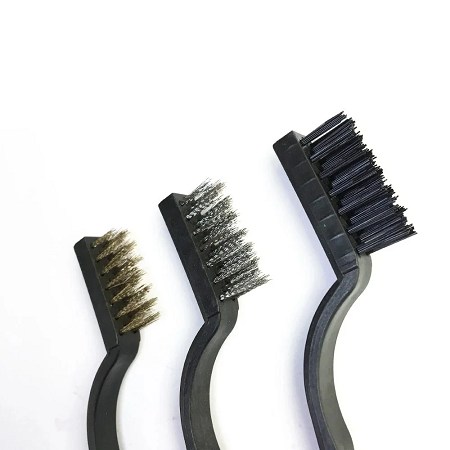 Sunshine SS-046 3 in 1 steel brush Gold/Silver/Anti-static Steel Cleaning brush