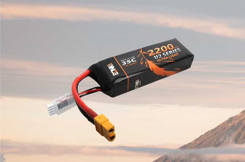 Bonka 11.1V 2200mAh 35C 3S1P Lipo Battery
