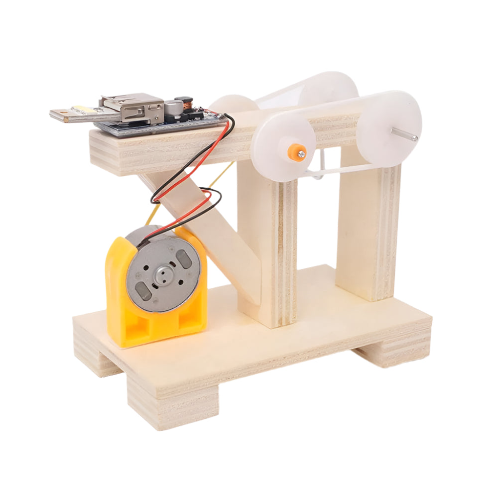 DIY Hand Crank Generator Fun Energy Conversion Kit for Kids (A-032)
