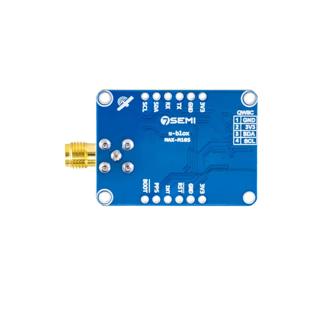 7Semi MAX-M10S GNSS Receiver Breakout