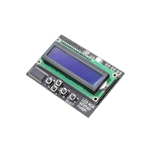 I2C IIC Interface RGB LED Screen LCD 1602 + Keypad for Raspberry Pi
