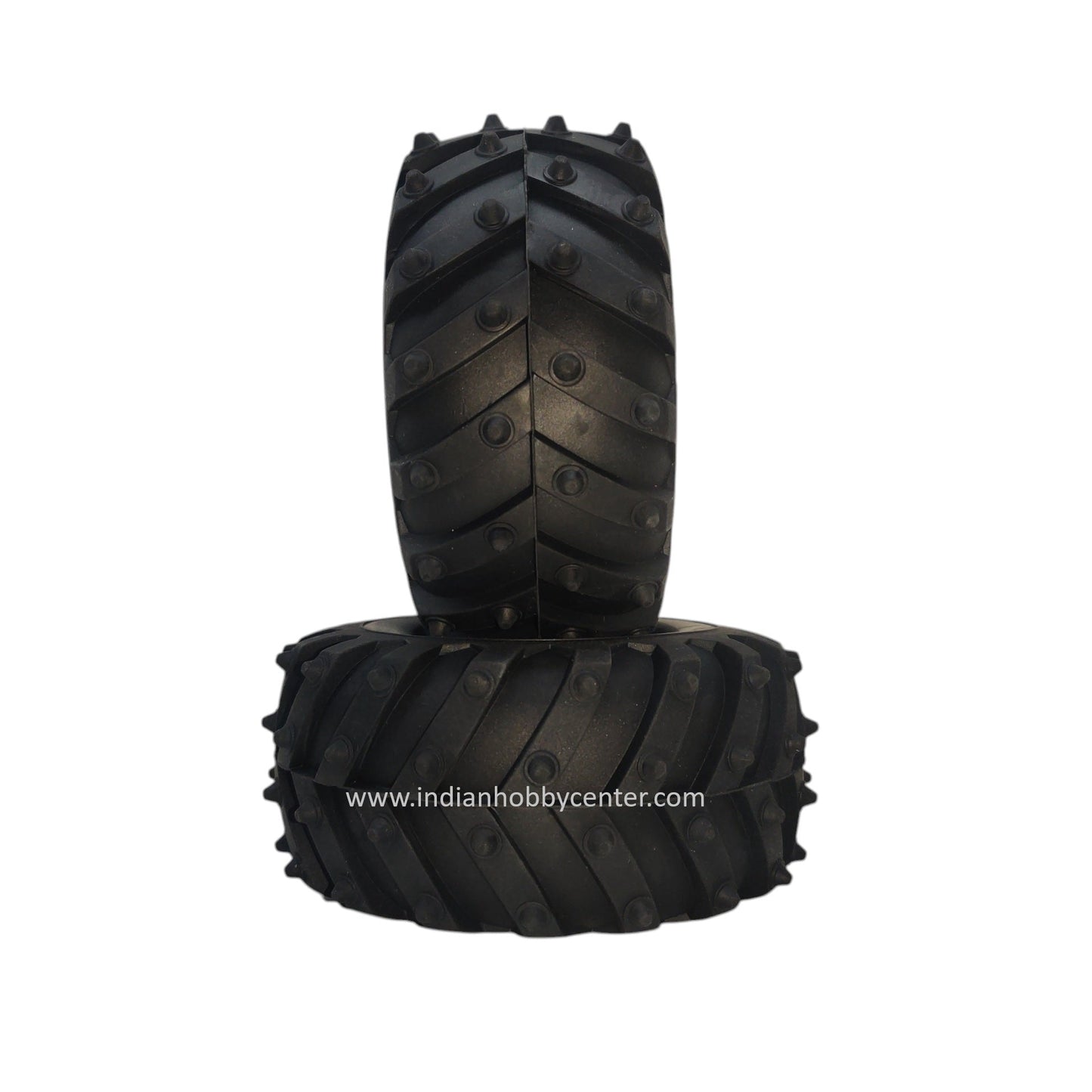 125mm ATV Robotics Wheel -All Terrain Robot Monster Off Road Wheel (Red)