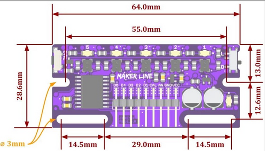 Cytron Maker Line: Simplifying Line Array Sensor For Beginner