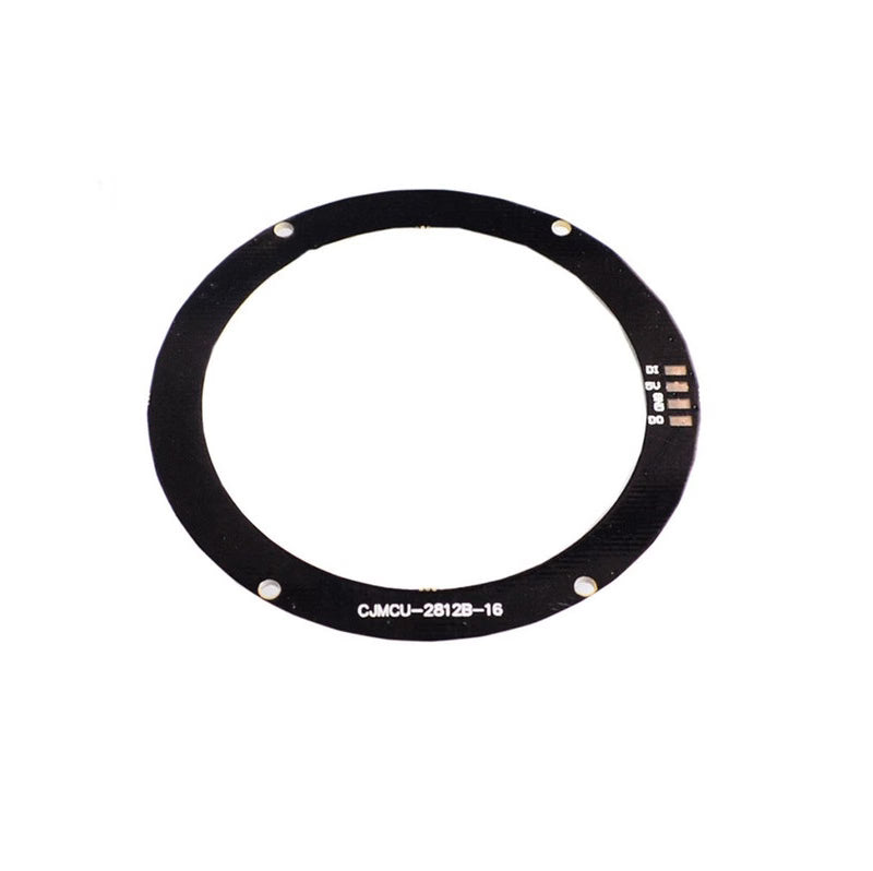 16Bit WS2812B 5050 RGB LED Built-in Full Color Driving Lights Circular Development Board