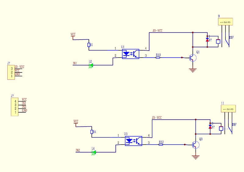 5V 2Ch 10A Dual Channel Relay Module with Optocoupler