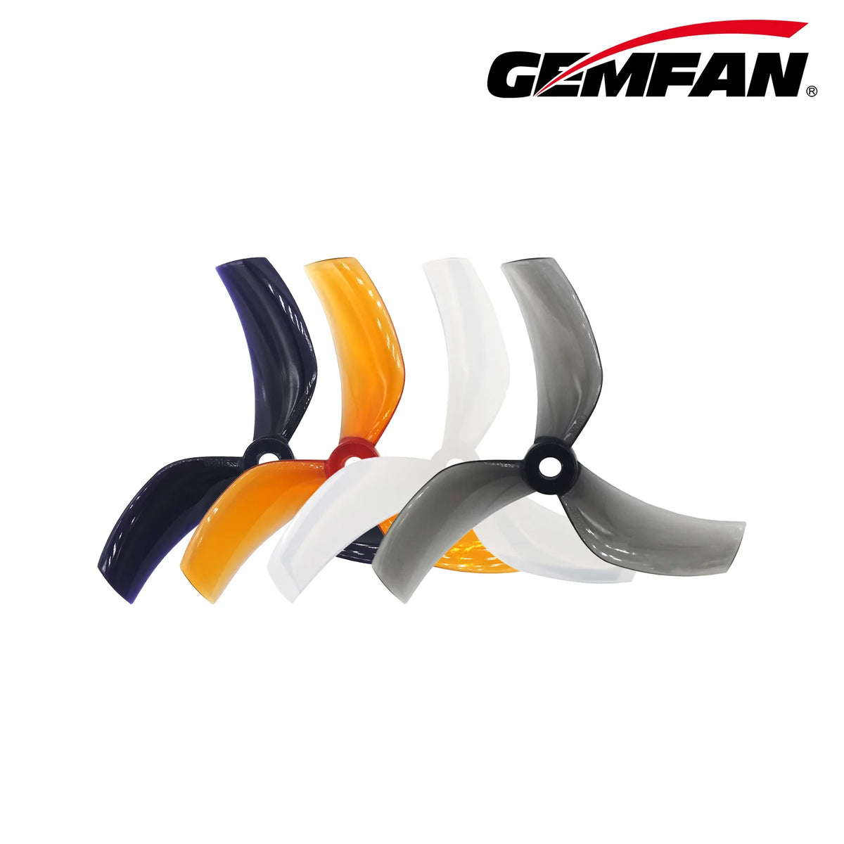Gemfan D90-3 3.5-inch Cinewhoop Propellers M5 – Black (4pcs)