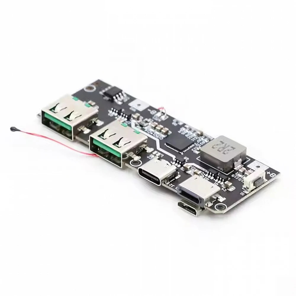 22.5W 5-Port Bidirectional Fast (QC4+PD3.0) Mobile Power Bank Charging Discharging Module
