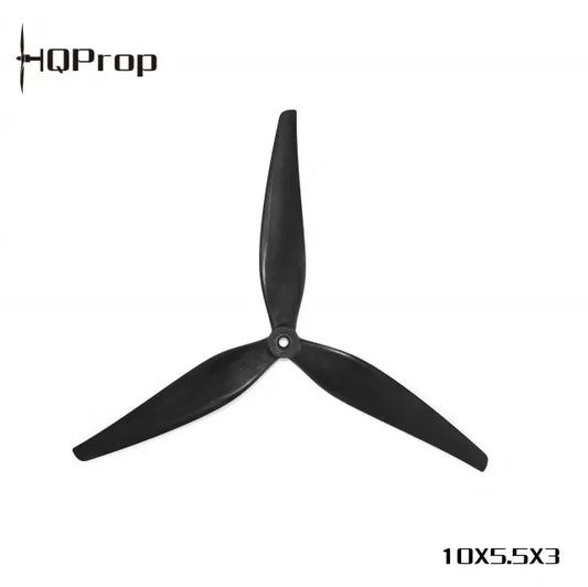 HQ MacroQuad Prop 10X5.5X3(2CW+2CCW) Black-Glass Fiber Reinforced Nylon