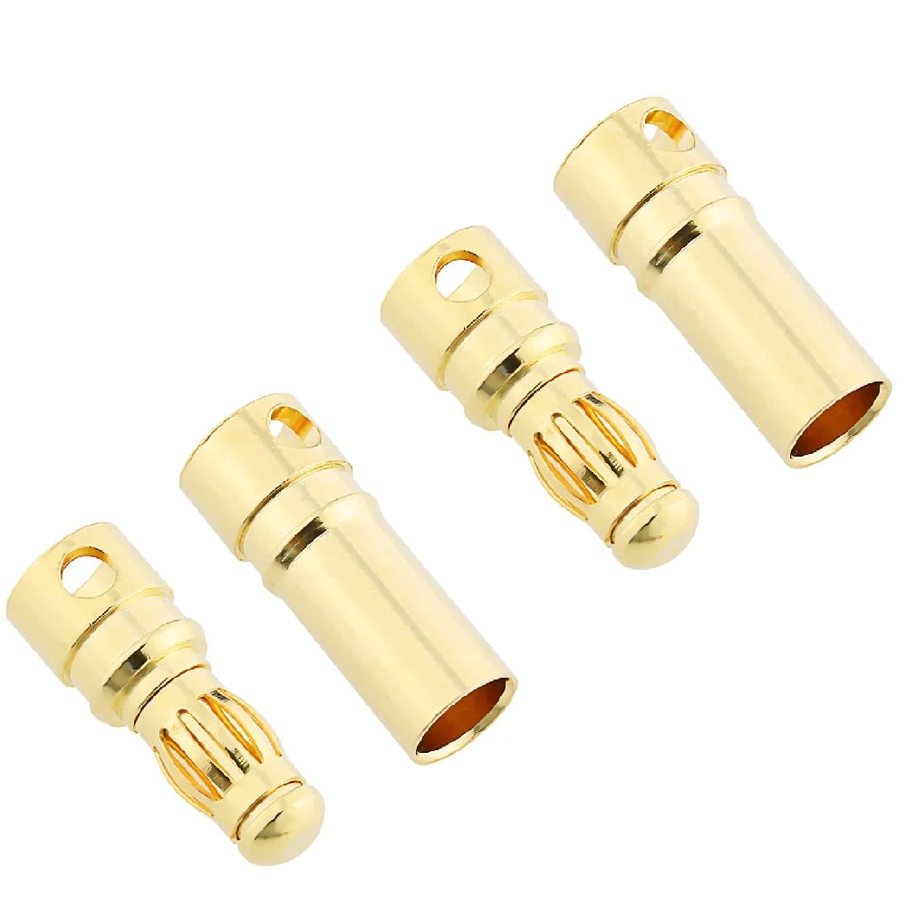 3.5mm Bullet Connectors Male Female (1 Pair)