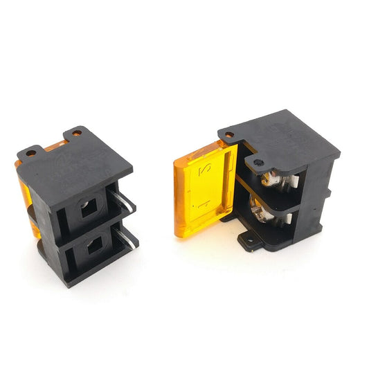 HB9500-2P 9.5mm Pitch 2-Pin Barrier Terminal Connector with LID