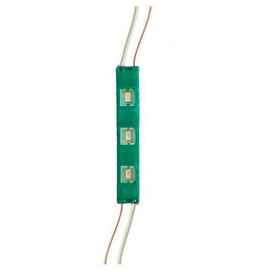 12V 3 LED Module Waterproof LED Strip Light (GREEN)