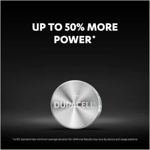 Duracell LR44 1.5V Alkaline Coin Battery (Pack of 2)