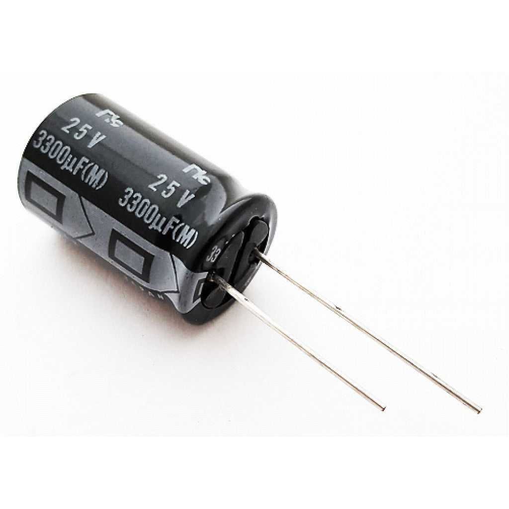 3300uF 25v Electrolytic Capacitor (1 Pc)