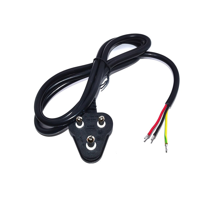 AX-57 3 Pin Power Cord (1.8mtr), 240v, 5A Copper 14/36 Guage