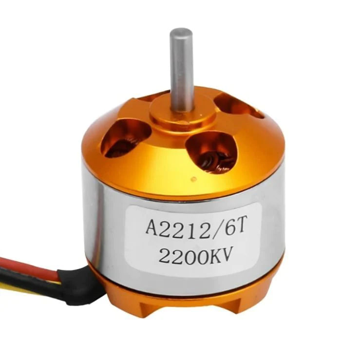 A2212 2200KV BLDC Brushless Motor for Drone With Soldered Bullet Connector