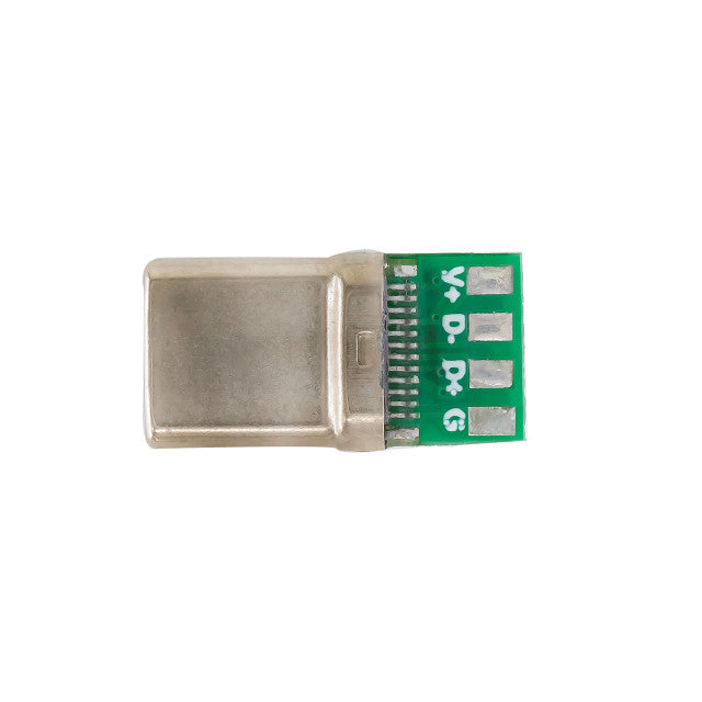 7Semi USB-C Male Breakout - 4 Pin PCB USB Type C