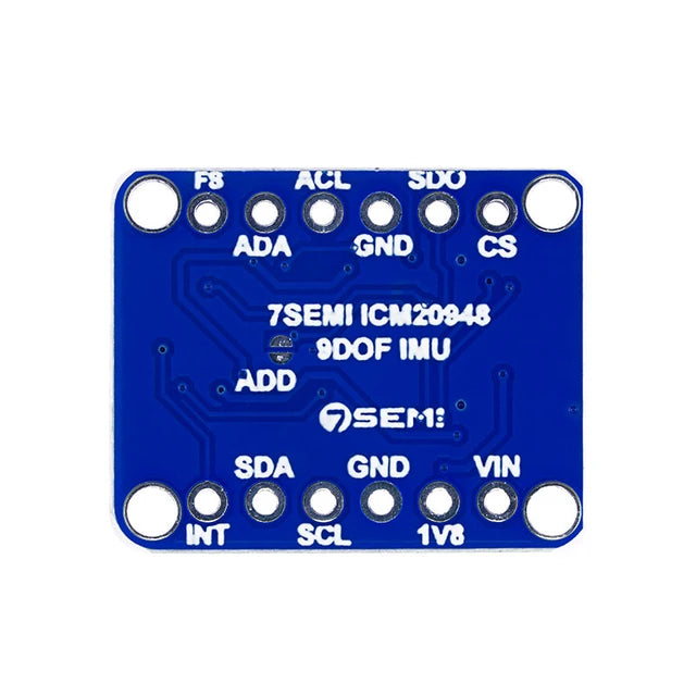 7Semi ICM-20948 9DoF IMU Breakout (MPU-9250 Upgrade)