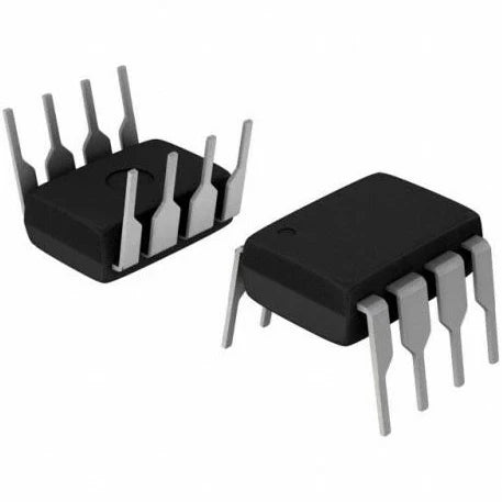 741 Operational Amplifier IC, 8 Pins