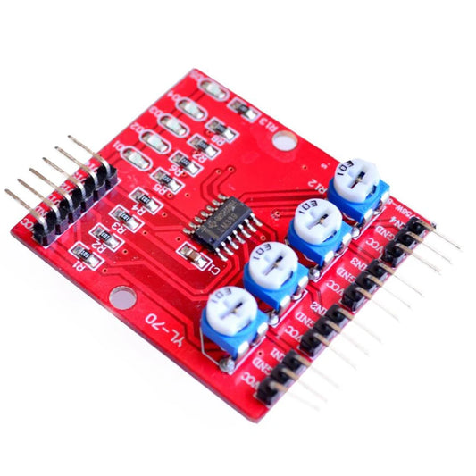 4 Channel IR Array Sensor Line Tracking Module