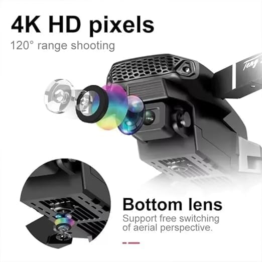E88 Pro Foldable Drone Combo with 3 Battery