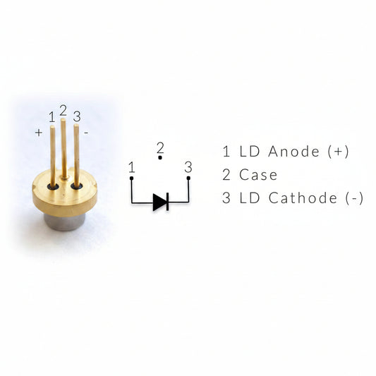 Red Single Mode Laser Diode