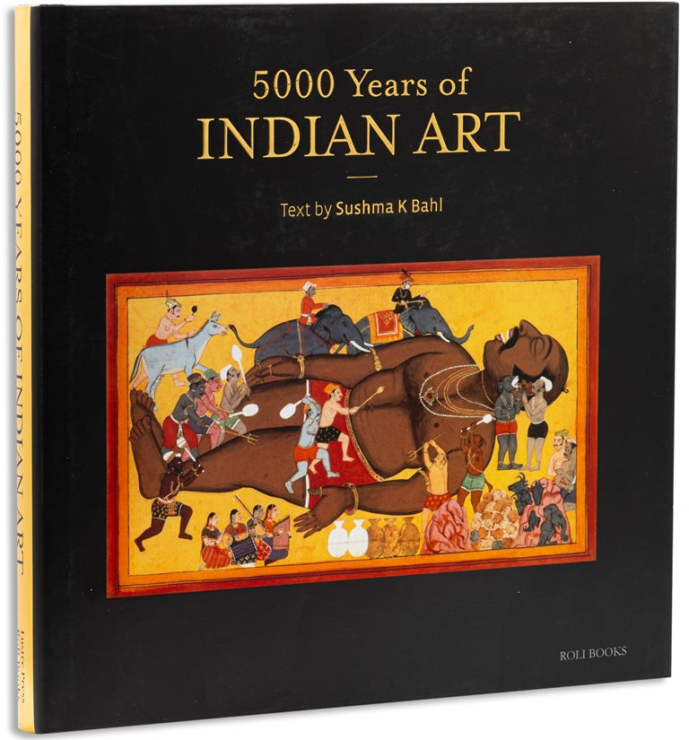 5000 YEARS OF INDIAN ART BY SUSHMA K BAHL (HARDCOVER) OLD BOOK