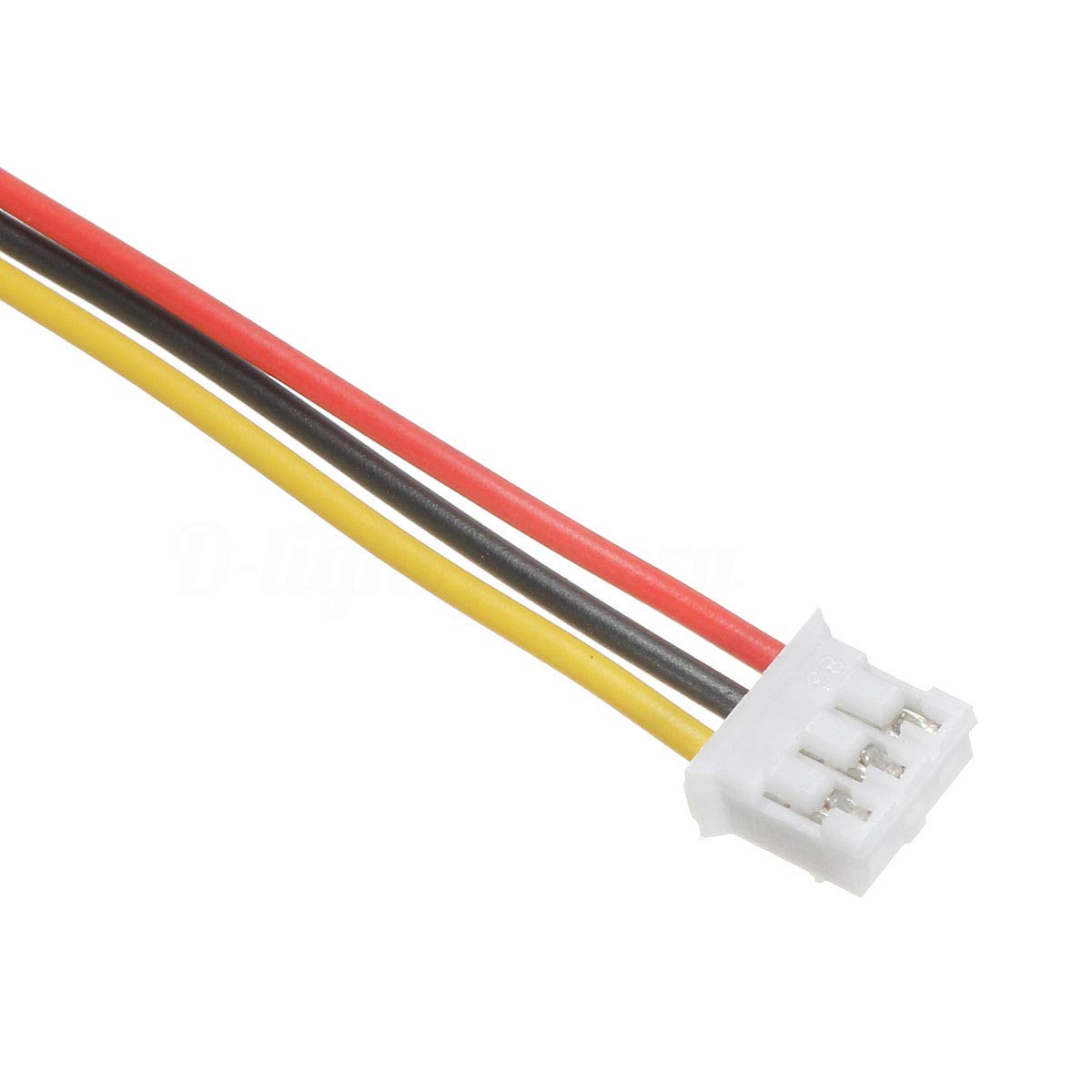 3 Pin 2mm Pitch JST-PH Female Connector with 25cm Wire - 2mm Pitch (1 Pc)