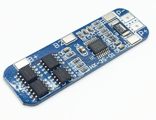 BMS 3S 10A 11.1V 18650 Lithium Battery Overcharge And Over-current Protection board