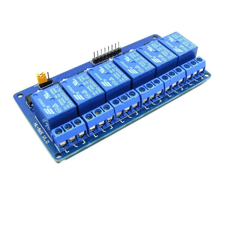 6 Channel 5V Relay Module with Optocoupler