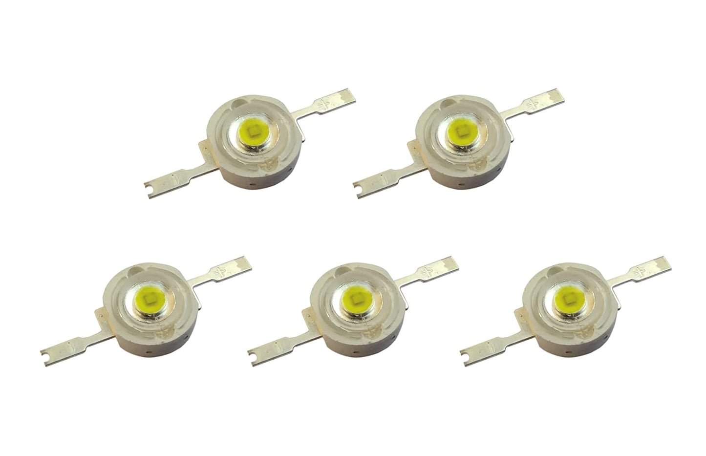 3W SMD LED Long Pin HP Torch White (1 Pc)