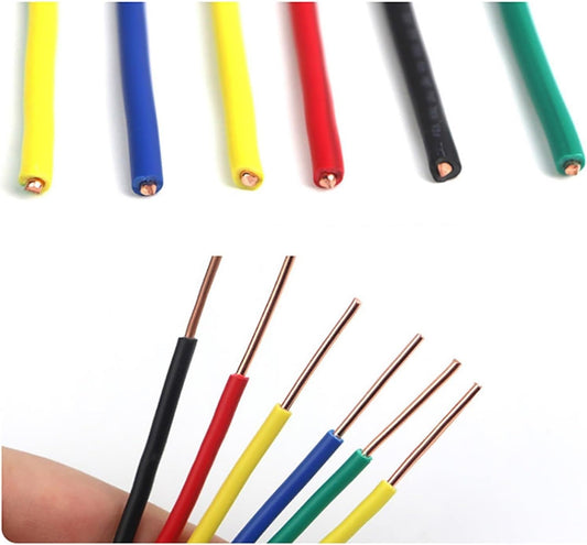 12 AWG Silicone Wire -200ºC 600v- Single Strand -Black- 1 Meter