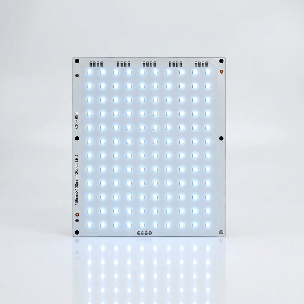 Lithophane LED Backlight Panel, Cool White, 5V Type-C, 120 LEDs, 156 × 120 mm