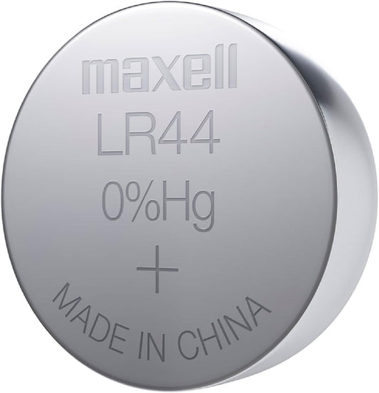 Maxell LR44 1.5V Micro Alkaline Coin Battery (Pack Of 1)