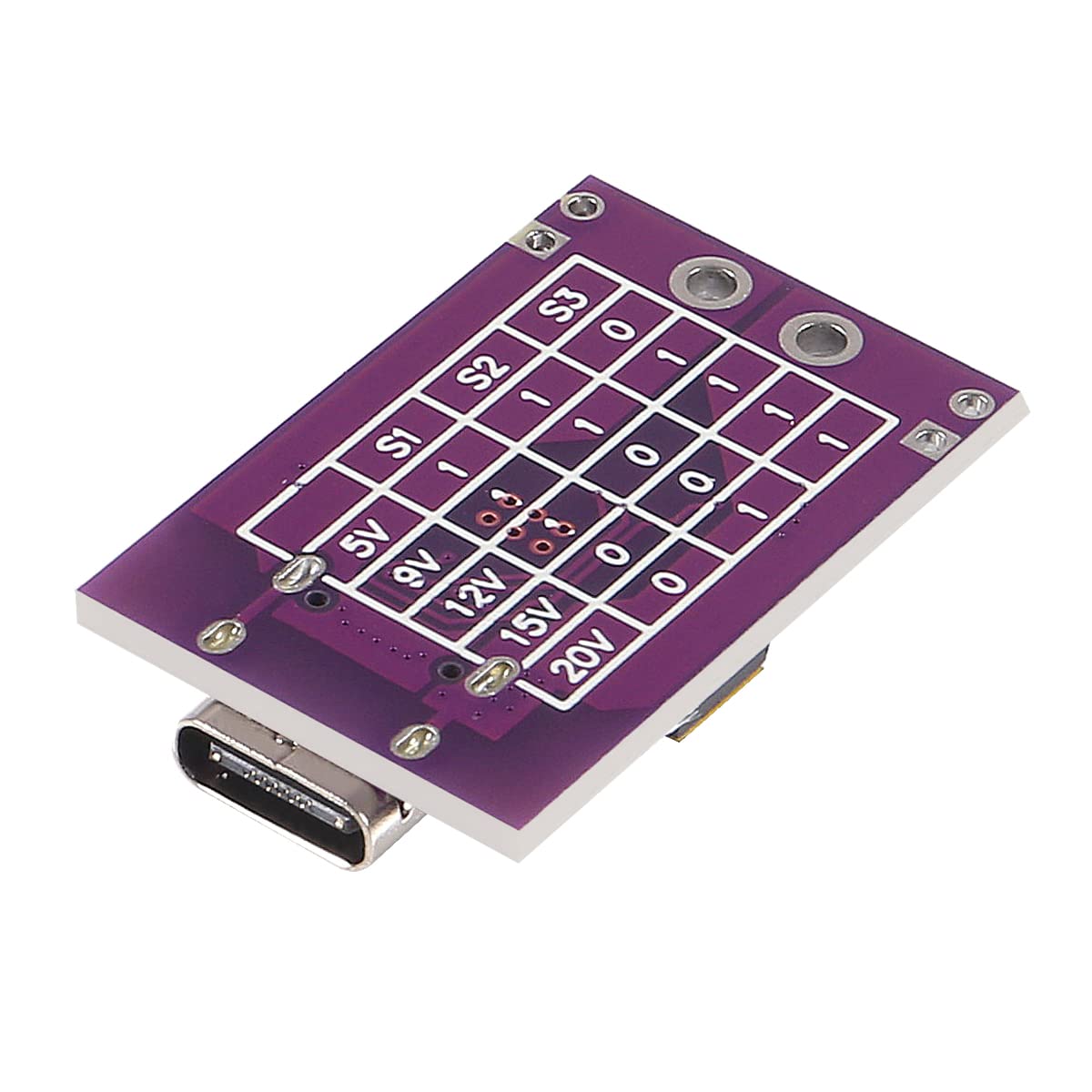 Type-C QC AFC PD2.0/3.0 to DC Fast Charge Trigger Detector Module