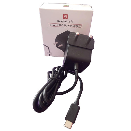 Official 27W USB-C PD Power Supply for Raspberry Pi 5- Black