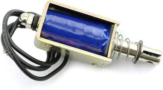 JF-0730B DC 12V 1A 10mm 5N Push-Pull Solenoid Electromagnet