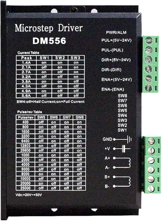 DM556 Digital Stepper Motor Driver 20V-50V 5.6Amp