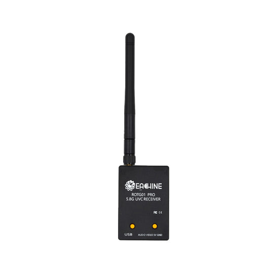 Eachine ROTG01 Pro UVC OTG 5.8G 150CH Full Channel FPV Receiver W/Audio For Android Smartphone – Black