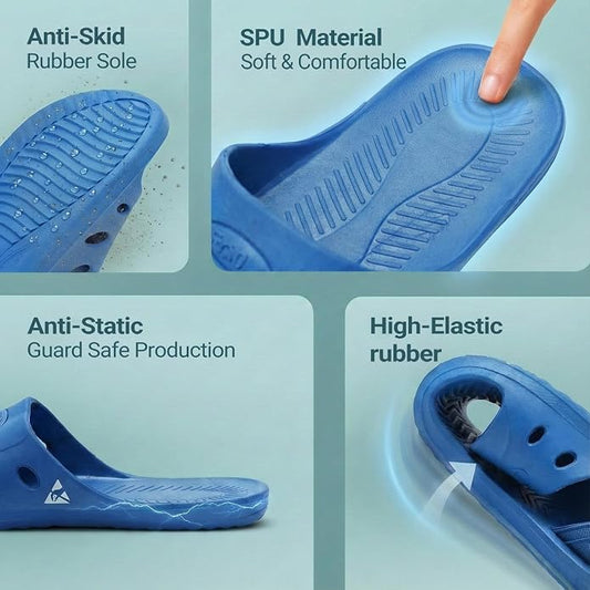 ESD Safe Anti Static Slipper for Cleanroom Electronics & Industrial Use