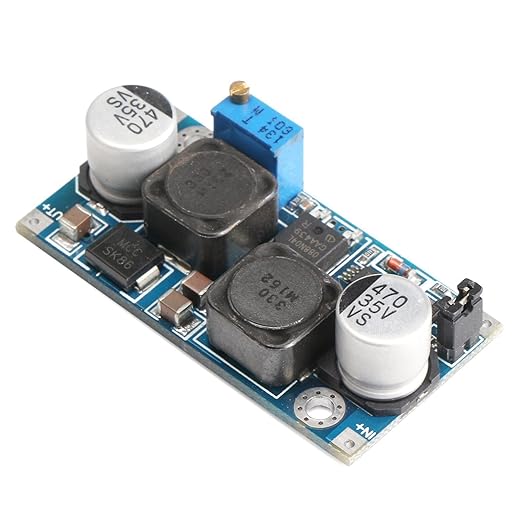 25W 3A Adjustable DC-DC Converter Automatic Boost Buck Volt Regulator 3-15V to 0.5-30V12V Step-up/Step-Down Power Supply Module