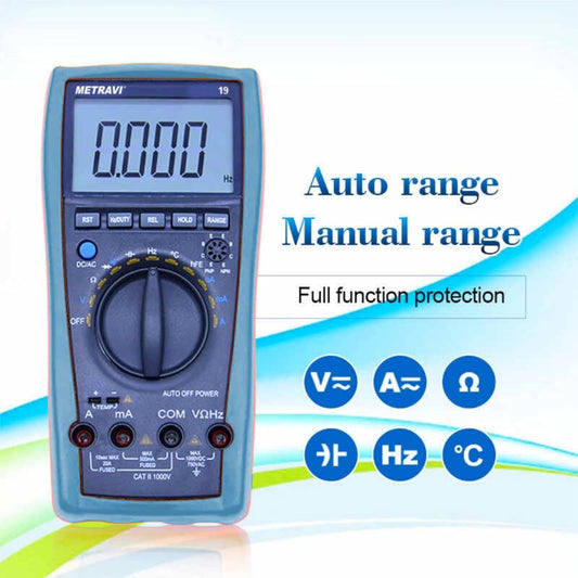 Metravi 19 T-RMS Digital Multimeter