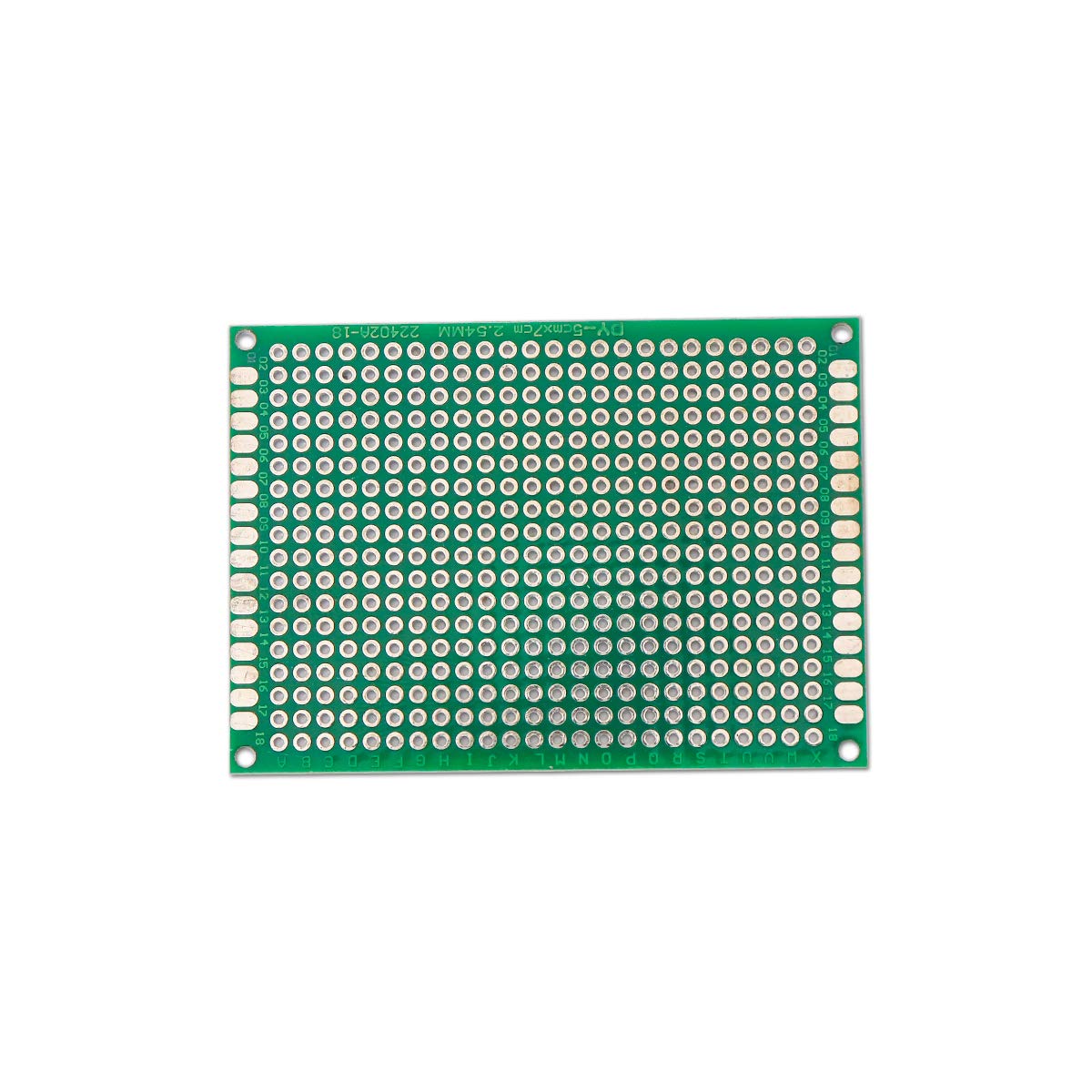 5x7 CM Single Sided Universal PCB Prototype Veroboard Green Board